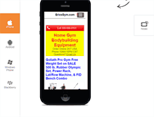 Tablet Screenshot of ericsgym.com