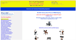 Desktop Screenshot of equipment.ericsgym.com