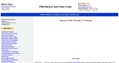 Desktop Screenshot of markusruhl.ericsgym.com